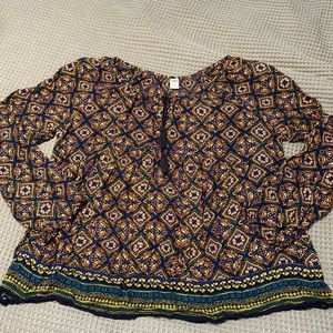 Old navy lightweight blouse